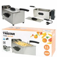 FRYTKOWNICA GŁĘBOKA TRISTAR 3L 2000W REGULACJA TEMPERATURY