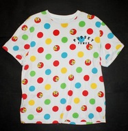 GEORGE_Cudna BLUZKA męska_T-shirt biała PUDSEY POWER wesoła bawełna_XL