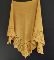 Chusta hand made rękodzieło wełna alpaka