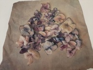 PODUSZKA OZDOBNA SKANDYNAWSKA POSZEWKA NA PODUSZKĘ HORTENSJA