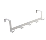 Haczyki na drzwi 5 haczyków do domu wieszak Organizer (Biały)