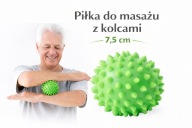 Piłka do masażu MFR z kolcami 7,5 cm | masaż limfatyczny | fitness