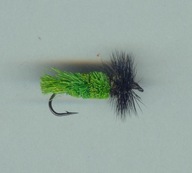 Sucha muszka ZIELONA GĄSIENICZKA - #8; #10; #12 - dwie odmiany