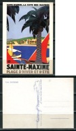 K23715)Francja: Sainte Maxime, Plage D` Hiver et D` Ete