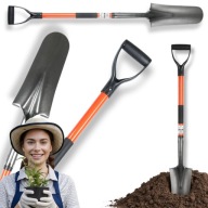 ŁOPATA SZPADEL DRENARSKI WĄSKI SADOWNICZY SZTYCHÓWKA RYDEL SOLIDNY STALOWY