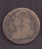 Francja - 2 Sole 1792 rok - mennica A