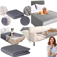 Mata ochronna na łóżko dla psa/kota 130x210 cm – wodoodporna antypoślizgowa