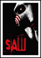 A2 PLAKAT FILMOWY HORROR FILM PIŁA, SAW (2004)
