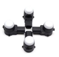 4x czujniki czujnik parkowania Opel Insignia Biały PDC Meriva Astra Orlando