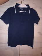 Granatowa koszulka polo Reserved rozmiar 128 stan bdb