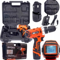 Wkrętarka wiertarka akumulatorowa Kraft&Dele KD3068 12V Li-ion LCD 2baterie