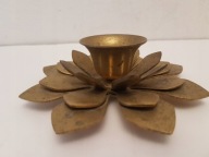 ŚWIECZNIK MOSIĘŻNY DO GABLOTY KWIAT