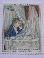 Monako - 25 lat UNICEF - malarstwo - Mi. 1032 **