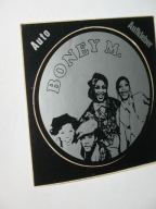 BONEY M. oryginalna naklejka z PRL
