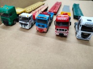 Herpa, pięć TIR-ów dłużyce , 1/87, (2)