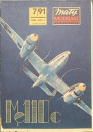 Mały Modelarz 7/1991 samolot Messerschmitt Me110C