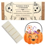 Wosk Sojowy Zapachowy do Kominka - Wax Melt - zapach SŁODKA DYNIA I CYNAMON