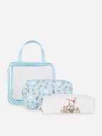 ORYGINALNY ZESTAW KOSMETYCZEK PODRÓŻNYCH DOMOWYCH DISNEY PIXAR ODLOT 3 szt.