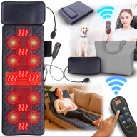 MATA MASUJĄCA WIBRACYJNA DO MASAŻU NA ŁÓŻKO KANAPĘ 10 SILNIKÓW TOP MASAŻER