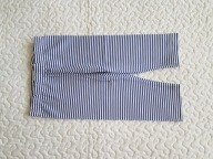 Cool Club legginsy 3/4 w paski nowe roz 116