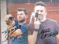 Tomasz Skrzypniak i Aleksander Krygier- zdjęcie z autografem