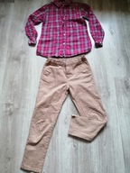 RESERVED spodnie roz134 gratis koszula