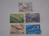 ZSRR - szybowce - Mi. 5248-52 kasowane