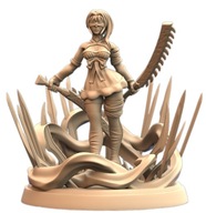 Soulblade Wojowniczka Wiedźma Czarownica Pinup B D&D RPG Druk 3D NSFW