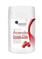 Aliness Acerola Proszek 250g NATURALNA WITAMINA C
