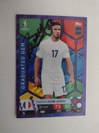 Karta topps autograf Francja Warren Zaire-Emry Euro 2024 FRA9