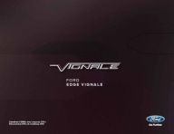 Ford Edge Vignale prospekt 01 2018 cennik model 2018 polski