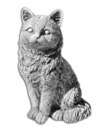 KOT FIGURA BETONOWA Siedzący kotek DEKORACJA OGRODOWA figura kota 6kg 26cm