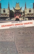 USA - HOLLYWOOD - TEATR GRAUMAN'S CHINESE - KALIFORNIA