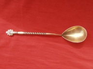 Łyżeczka do cukru - Srebro - 84.