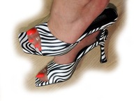 Zmysłowa zebra "PRIMARK" rozmiar 41