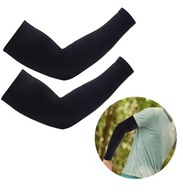 Ochronny RĘKAW zakrywający tatuaż Mundur policyjny na rower motocykl CZARNE