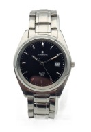 STALOWY MĘSKI NARĘCZNY ZEGAREK JUNGHANS LATA 90-TE - SUPER STAN