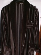 Szlafrok welurowyTricel M/L brązowy jak nowy