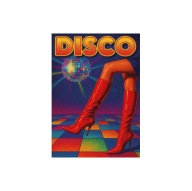 Plakat „Disco Boots” – Retro Plakat Muzyczny