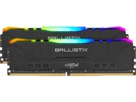 Crucial 16GB (2x8GB) 3600MHz CL16 Ballistix RGB BL8G36C16U4BK