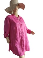 TOTO n KO DŁUGA KOSZULA lniana rękaw pod . 42/44