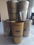 Szklanki metalowe Bacardi Cuba Libre