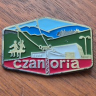 Odznaka PTTK Czantoria szczyt w Beskidzie Śląskim (czerwona)