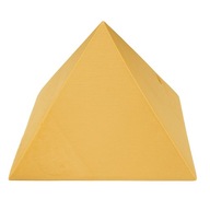 Piramida Egipska figurka PLA druk 3D 15 cm w złotym kolorze –dekoracja