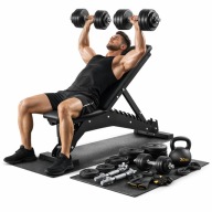 Ławka treningowa regulowana DAV-SKI 12 stopni do 300 kg Polska