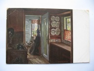 ZAGINIONY ŚWIAT NA KĄDZIELI przedwojenna POCZTÓWKA