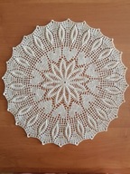 SERWETA SERWETKA SZYDEŁKOWA Z KORDONKA /RĘKODZIEŁO ROBÓTKI RĘCZNE SZYDEŁKO