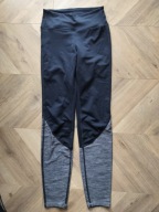 Spodnie Dziewczęce 13+ młodzieżowe getry H&M granat 146 otulające