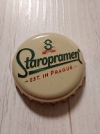 kapsel: piwo Staropramen - kremowa - Czechy