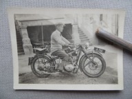 STARY MOTOCYKL BMW R5 REJESTRACJA FOTOGRAFIA przedwojenna